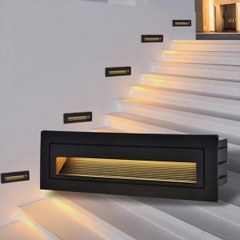 Đèn LED Âm Cầu Thang Mặt Nồi Dài - Dẫn Đường Đi Nội Thất