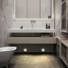 Đèn LED Âm Cầu Thang Mặt Nồi Tròn - Dẫn Đường Đi Nội Thất