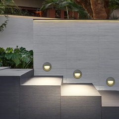 Đèn LED Âm Cầu Thang Mặt Nồi Tròn - Dẫn Đường Đi Nội Thất