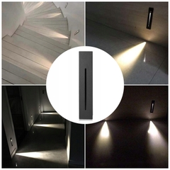 Đèn LED Âm Cầu Thang 3W Kiểu Vuông Giọt Nước - Dẫn Đường Đi Nội Thất