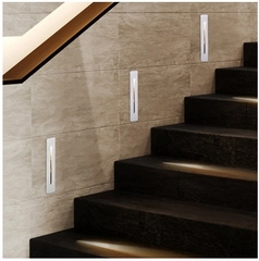 Đèn LED Âm Cầu Thang 3W Kiểu Vuông Giọt Nước - Dẫn Đường Đi Nội Thất