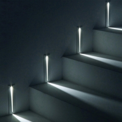 Đèn LED Âm Cầu Thang 3W Kiểu Vuông Giọt Nước - Dẫn Đường Đi Nội Thất