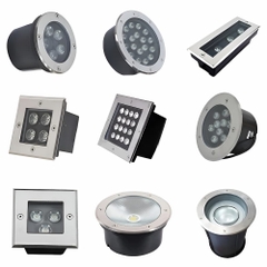 Đèn LED Âm Đất, Âm Sàn Sân Bê Tông, Đường Đi Trang Trí Cảnh Quan Ngoài Trời