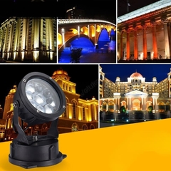 Đèn LED Chiếu Cây, Chiếu Cột, Hắt Cây trang trí và chiếu sáng cảnh quan sân vườn ngoài trời