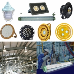 Đèn LED Chống Cháy Nổ Cho Nhà Máy, Nhà Xưởng Sản Xuất ZALAA - Explosion-proof LED