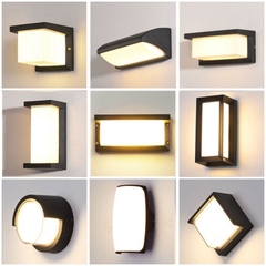 Đèn LED Gắn Tường chiếu sáng ngoại thất và trang trí cảnh quan sân vườn
