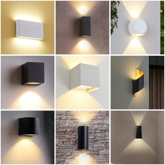 Đèn LED Gắn Tường chiếu sáng ngoại thất và trang trí cảnh quan sân vườn