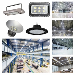 Đèn LED Highbay Chiếu Sáng Nhà Xưởng Sản Xuất To Rộng Tại Việt Nam từ 8m - 10m