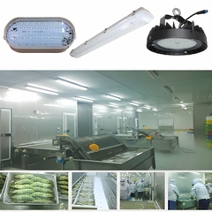 Đèn LED Highbay Nhà Xưởng Chiếu Sáng Cho Kho Lạnh Cấp Đông