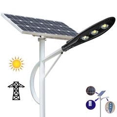 Đèn LED Năng Lượng Mặt Trời kết hợp Điện Lưới AC220V cấp cho Dự Án Chiếu Sáng