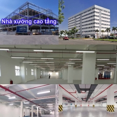 Đèn Highbay LED Chiếu Sáng Nhà Xưởng Cao Tầng, Nhiều Tầng