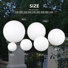 Đèn LED Trụ Cổng trang trí đầu cổng trụ cột hàng rào ngoại thất sân vườn công viên