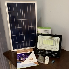 Đèn Năng Lượng Mặt Trời Tấm Pin Panel Rời - All In Two Solar LED Street Light