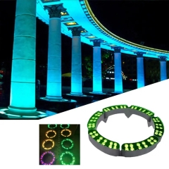 Đèn LED Ôm Gốc Cây, Ôm Cột, Vòng Tròn trang trí và chiếu sáng cảnh quan sân vườn ngoài trời