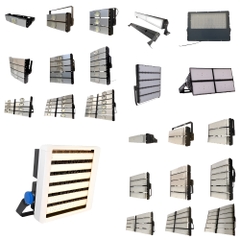 Đèn Pha LED Ghép Module Cao Cấp, Xưởng ZALAA lắp ráp OEM-Philips, Gia công sản xuất