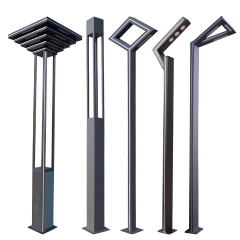 Đèn Sân Vườn Cột Trụ Cao Chiếu Sáng và Trang Trí Cảnh Quan Ngoài Trời