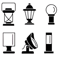 Đèn LED Trụ Cổng trang trí đầu cổng trụ cột hàng rào ngoại thất sân vườn công viên