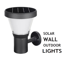 Đèn LED Gắn Tường Năng Lượng Mặt Trời Kiểu Dáng Hiện Đại Smart House, Smart City