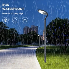 Đèn Cảnh Quan Hiện Đại Năng Lượng Mặt Trời ZG-TYD5108 25W ZALAA Cho cột cao 2-4m