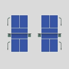 Đèn Chiếu Sáng Sân Thể Thao Pickleball 100W 200W 300W 400w cho cụm 2 sân đến 4 sân