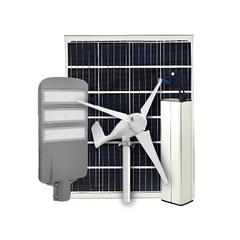 Đèn Đường LED Năng Lượng Mặt Trời lai Gió ZSW 60W Zalaa dành cho dự án