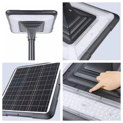 Đèn Đường Sân Vườn Công Viên Năng Lượng Mặt Trời ZG-TYD2505 45W ZALAA Cho cột cao 4-6m