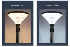 Đèn Đường Sân Vườn Năng Lượng Mặt Trời ZG-GGD003 ZALAA cho cột cao 2-4m