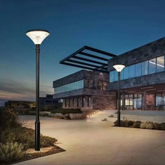 Đèn Đường Sân Vườn Năng Lượng Mặt Trời ZG-GGD003 ZALAA cho cột cao 2-4m