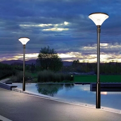 Đèn Đường Sân Vườn Năng Lượng Mặt Trời ZG-GGD003 ZALAA cho cột cao 2-4m
