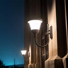 Đèn Gắn Cửa Cột Ngoài Trời Năng Lượng Mặt Trời ZG-BD2106-1 ZALAA Garden Lights