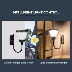 Đèn Gắn Cửa Cột Ngoài Trời Năng Lượng Mặt Trời ZG-BD2106-1 ZALAA Garden Lights