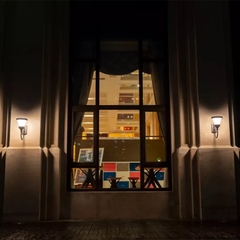 Đèn Gắn Cửa Cột Ngoài Trời Năng Lượng Mặt Trời ZG-BD2106-1 ZALAA Garden Lights