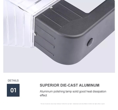 Đèn Tường Sân Vườn Năng Lượng Mặt Trời ZG-BD6001 ZALAA Garden Lights