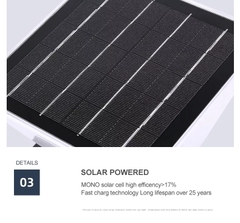 Đèn Tường Sân Vườn Năng Lượng Mặt Trời ZG-BD6001 ZALAA Garden Lights