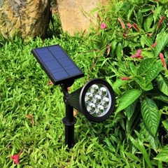 Đèn LED Cắm Đất Solar chiếu sáng Tường, Gốc Cây Cảnh Quan Sân Vườn