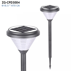 Đèn LED Cắm Cỏ Sân Vườn Năng Lượng Mặt Trời ZALAA ZG-CPD3004