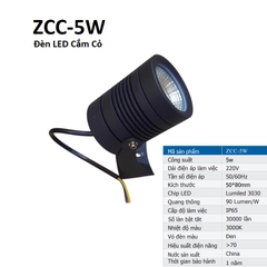 Đèn LED Cắm Cỏ Chiếu Sáng Cảnh Quan Sân Vườn Khuôn Viên Ngoài Trời Từ 3W, 5W, 10W Đến 15W