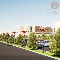 Đèn LED Cảnh Quan Kiểu Bông Hoa 6 Cánh Cho Dự Án Chỉnh Trang Chiếu Sáng Đô Thị, Thành Phố, Trung Tâm