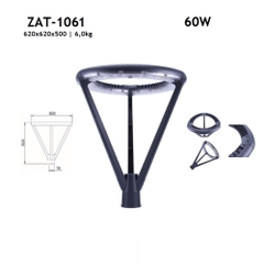 Đầu Cột Đèn Chiếu Sáng Công Viên, Khu Đô Thị Mới ZAT-1060 30-60W H3-6M ZALAA