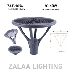 Đầu Cột Đèn Chiếu Sáng Công Viên, Khu Đô Thị Mới ZAT-1056 30-60W H3-6M ZALAA