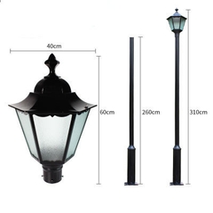 Cột Đèn Chiếu Sáng Công Viên, Khu Đô Thị Mới ZAT-1033 20-60W H3-6M ZALAA