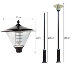 Cột Đèn Chiếu Sáng Công Viên, Khu Đô Thị Mới ZAT-1033 20-60W H3-6M ZALAA
