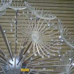 Đèn LED Dandelion Bông Hoa Bồ Công Anh D1.2m, Ánh sáng đổi màu RGB, Giải pháp chiếu sáng cảnh quan kiểu mới