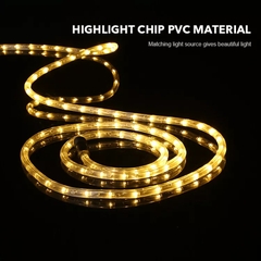 Đèn LED Dây Năng Lượng Mặt Trời Trang Trí Sân Vườn ZG-CPD1002 ZALAA Garden Lights