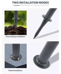 Đèn LED Dây Năng Lượng Mặt Trời Trang Trí Sân Vườn ZG-CPD1002 ZALAA Garden Lights