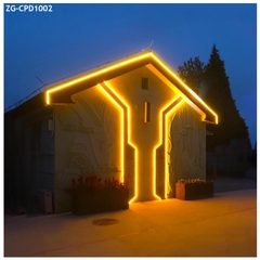 Đèn LED Dây Năng Lượng Mặt Trời Trang Trí Sân Vườn ZG-CPD1002 ZALAA Garden Lights