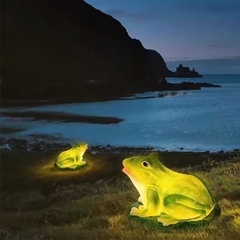 Đèn LED Fiberglass Sợi Thủy Tinh Nhựa tạo hình 3D Con Ếch Frog phát sáng Zalaa dành cho Dự án Vườn Ánh Sáng