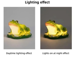 Đèn LED Fiberglass Sợi Thủy Tinh Nhựa tạo hình 3D Con Ếch Frog phát sáng Zalaa dành cho Dự án Vườn Ánh Sáng