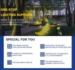 Đèn LED Fiberglass Sợi Thủy Tinh Nhựa họa tiết 3D Chim Công Peacock phát sáng Zalaa dành cho Dự án Vườn Ánh Sáng