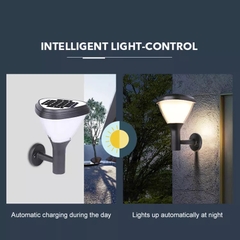 Đèn LED Gắn Tường Cửa Nhà hoặc Cửa Sổ Năng Lượng Mặt Trời ZG-BD2104 ZALAA Garden Lights